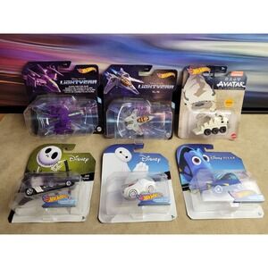 HOT WHEELS Disney Pixar Cars-Lightyear, Dory, Appa (Nickelodeon), Skellington, +